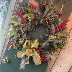 Luxury door wreath 